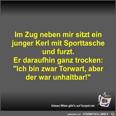 Im-Zug-neben-mir-sitzt-ein-junger-Kerl-mit-Sporttasche-und.jpg von Fossy