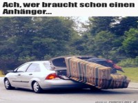 Wozu ein Anh�nger?