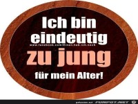 Zu jung