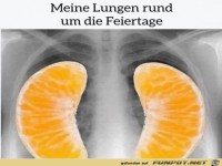 Die Lungen um die Feiertage
