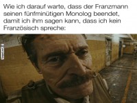 Wenn man kein Franz�sisch spricht