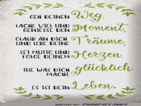 Geh deinen Weg