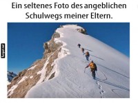 Mount Everest: Der t�gliche Schulweg