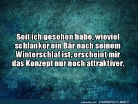 Winterschlaf f�r die Sommerfigur