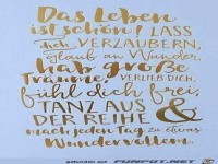 fas Leben ist schoen