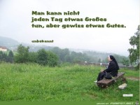 Man kann nicht jeden Tag