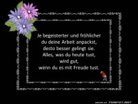 Je begeisterter und froehlicher
