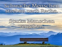 schwache Menschen streben