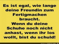 Egal....du bist schuld