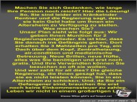 Machen Sie sich Gedanken