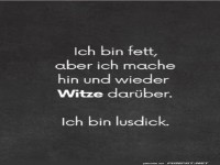 Selbstironie ber Gewicht