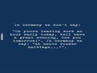 German Work Culture Humor