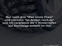 Brennholz statt Verhandlungsstress
