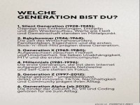 Welche Generation bist du?