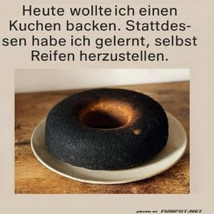 fun-Bild: Kuchen oder Autoreifen?