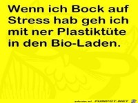 Wenn ich Bock auf Stress habe...
