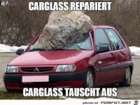 Carglass repariert......
