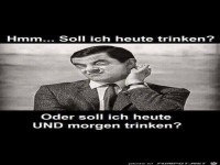 Soll ich trinken