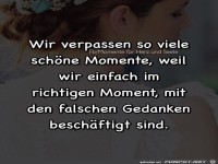 Wir verpassen so viel