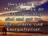 Umgib dich mit Menschen