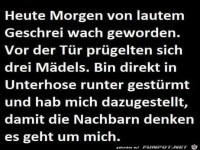 Mal eben fr Klarheit sorgen