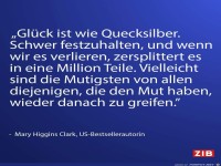 glueck ist wie Quecksilber