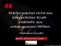 staerke waechst nicht