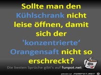 Khlschrank leise ffnen