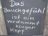 Bauchgef�hl
