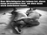 Sich anlehnen k�nnen