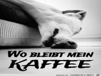 Wo bleibt der Kaffee?