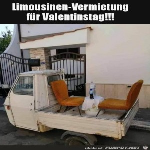 fun-Bild: Limousinen-Vermietung für den Valentinstag
