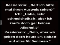 Wenn der Rabatt die Altersfrage klrt