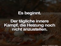 Heizungshelden im Herbst