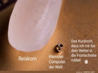 High-Tech auf Reiskorngr��e