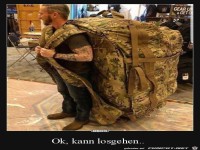 Bisschen viel Gepäck