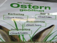 �ffnungszeiten Ostern