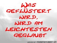 Was gefl�stert wird