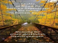 Lchle so trgst du auch an Regentag