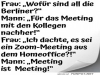 Missverstndnis ber das Meeting