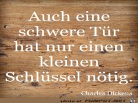 auch eine schwere tuer