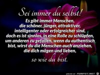 Sei du selbst
