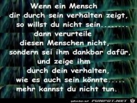 Wenn ein Mensch