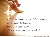 fuer schuhe und Menschen