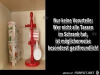 alle Tassen im Schrank