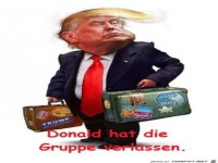 Er hat die Gruppe verlassen