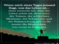 Wenn mich eines Tages jemand fragt