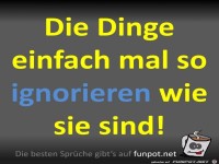 Einfach mal ignorieren