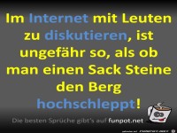 Diskussion im Internet