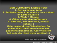 DER ULTIMATIVE LIEBES-TEST